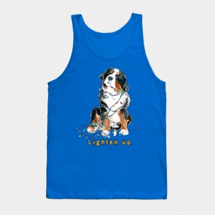 Lighten up Bernese Mountain Dog Tank Top